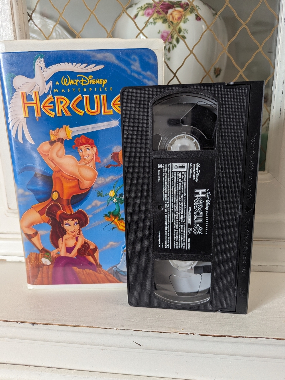 VTG 90s VHS Walt Disney's Hercules Animated Cartoon Video Tape